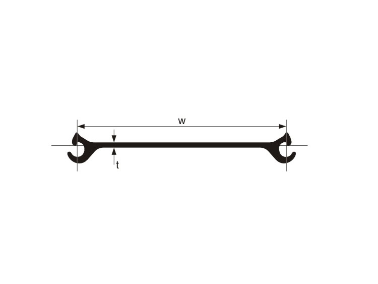 European standard plate type steel sheet pile